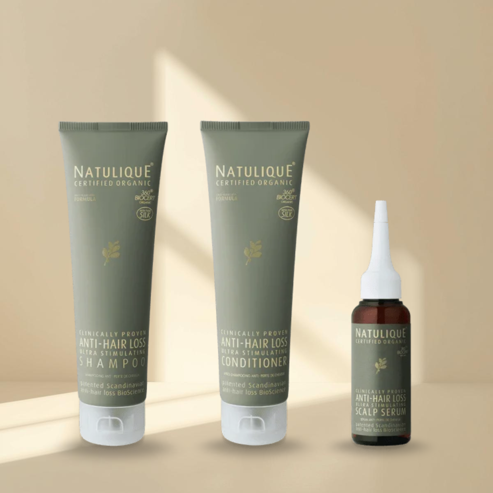 Kit Anti Hair Loss 150ml Natulique